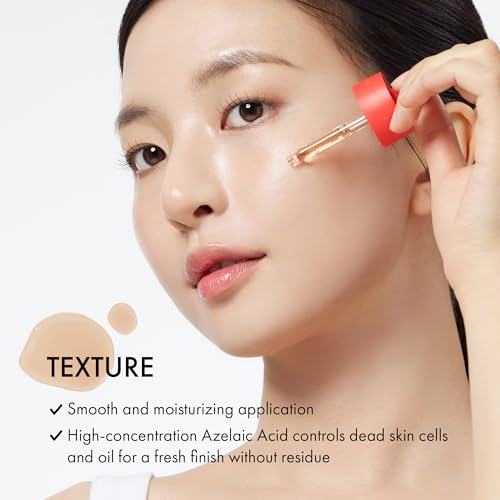 Dr.Ceuracle Azelaic Acid 10 & Madecassoside Ampoule - Redness Relief and Soothing Serum for Sensitive Skin and Blemish-Prone Spot Care, Korean Skincare for Stocking Stuffers