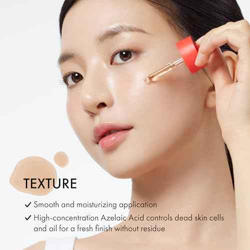 Dr.Ceuracle Azelaic Acid 10 & Madecassoside Ampoule - Redness Relief and Soothing Serum for Sensitive Skin and Blemish-Prone Spot Care, Korean Skincare