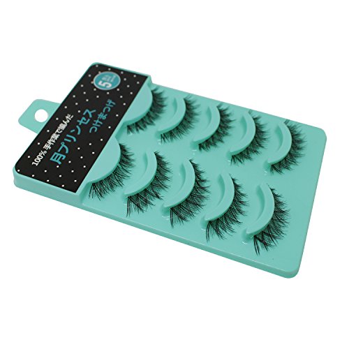 Scala 5 Pairs 3D False Eyelashes Thick Messy Cross Lashes