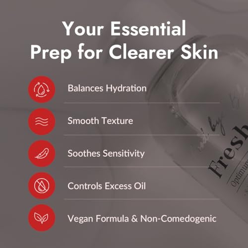 MIZON Goodbye Blemish Fresh Toner, BHA, Niacinamide for Excessive Sebum, Troubled Skin, Acne Treatment, Breakout Treatment, Korean Skincare, Acne Spot Treatment, Smooth Skin (120ml/4.05 fl. oz.)