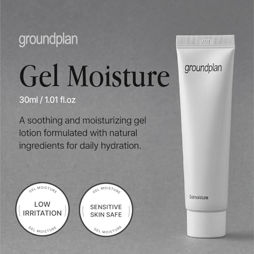 Gelmoisture 1.01 fl oz (30ml) ? Lightweight Hydrating Gel Lotion with Witch Hazel & Multi-Layer Moisture System for Daily Skin Hydration