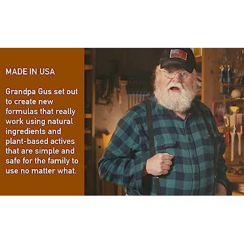 Grandpa Gus's Super Hand Scrub, Walnut Shell Scrubbers, Natural Handsoap, Degreaser for Automotive Mechanics & Constructors, 1 Gallon