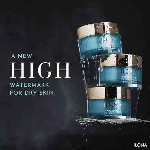 ILONA | Vaporwear Live Streaming Moisturizer | Exclusive 24/7 Rehydration Technology featuring Multi-Dimension Ceramides, Hyaluronan & Firming Peptides | Deeply Hydrating & Plumping Face Cream, 1.7 oz