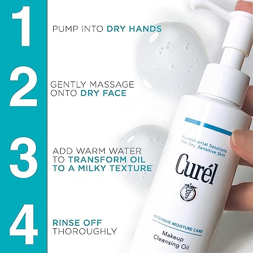 Curel Makeup Cleansing Oil and Face Wash