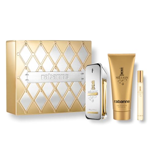 Rabanne 1 Million Lucky Men's Gift Set – Cologne, Shower Gel & Travel Spray