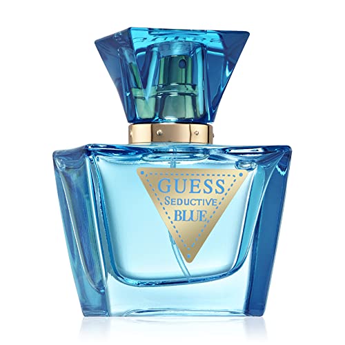 GUESS Seductive Blue Eau de Toilette Perfume Spray for Women, 1.0 oz