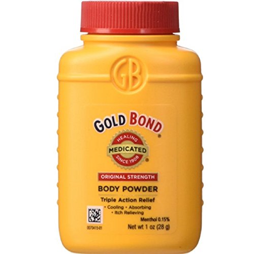 Gold Bond Medicated Talc-Free Body Powder 1 oz (4-Pack)