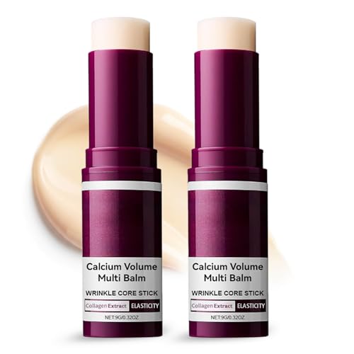 Calcium Multi Balm Stick, Calcium Volume Multi Balm, Korean Collagen Moisturizing Stick, Firming, Hydrating & Skin Care for All Skin Types