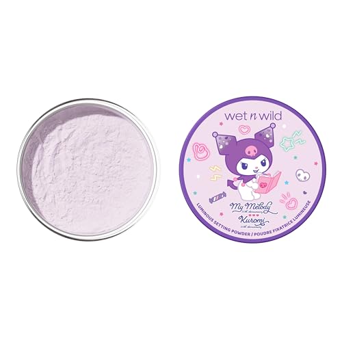 wet n wild My Melody and Kuromi Luminous Loose Setting Powder - Moody Cutie