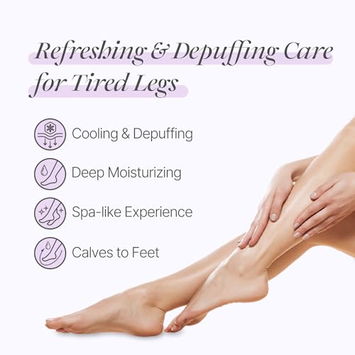 Petitfee Koelf Rose Petal Satin Leg Mask - Cooling & Depuffing (1 Pair)