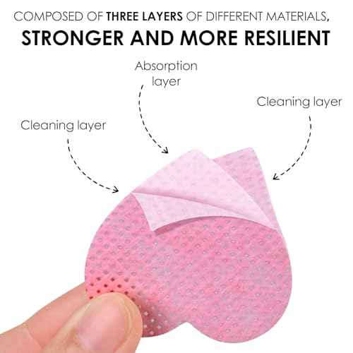 400 Pieces Nail Cotton Pads,1 Pull-Down Pump Dispenser Bottle, Super Absorbent Soft Non-Woven Eyelash Glue Wipes,Lash Extensions Glue Cleaning Wipes Nail Salon Supplies (Pink and White 2)