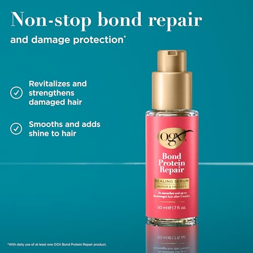 OGX Bond Protein Repair Sealing Hair Serum, 1.7 fl oz