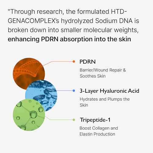 PDRN Vita Toning Ampoule JUMBO SIZE - Lightweight Glass Skin & Toning Ampoule with Vitamin B, C, E, PDRN, Serum for Blemishes, Fine Lines and Rough Skin Texture, 2.36 fl oz