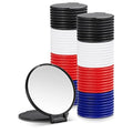 72 Pcs Compact Mirrors Bulk, Round Pocket Mini Folding Makeup Mirror for Purse(4-Color)