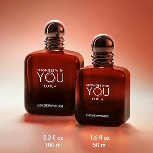 Armani Beauty Stronger With You Parfum - Ambery Woody Cologne for Men