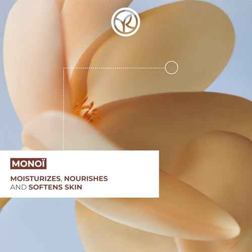 Yves Rocher Mono? de Tahiti Monoi Moisturizing Body Milk Coconut and Tiare Scent Lotion All Skin Types 390 ml./13.1 fl.oz.