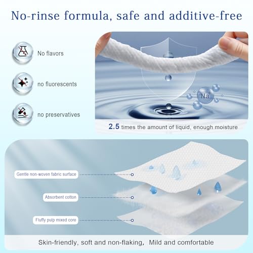 30PCS Tea Tree Oil Eyelid Cleansing Wipes,For Dry Eyes Daily Eye Care&Makeup Remover with Physiological Saline Removing Oil and Debris from Eyelids, Rinse Free Individually Wrapped Travel Essentials