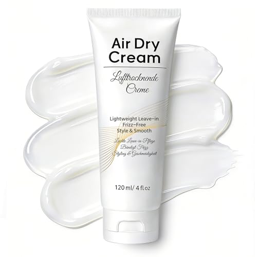 Mokasakiso Air Dry Cream for Frizz-Free, Effortless Styling - 4 fl oz