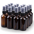 Wedama 2oz Amber Glass Spray Bottles - 16 Pack