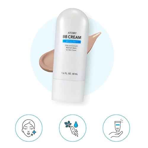 BC233 Korean BB Cream SPF30 PA++ (40ml 1.4fl oz.), Skin Care, Silky and Smooth Balm for atomy