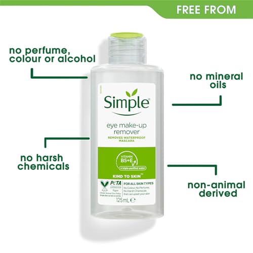 Gentle Eye Makeup Remover for Sensitive Eyes 125ml - Waterproof & Fragrance-Free