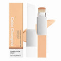 Blanc Cover Cream Stick ? Korean Color Changing Foundation Stick with Volufiline & Collagen ? Concealer Foundation Sticks for Dewy Skin? Makeup Foundation Stick with Detachable Brush (Natural)