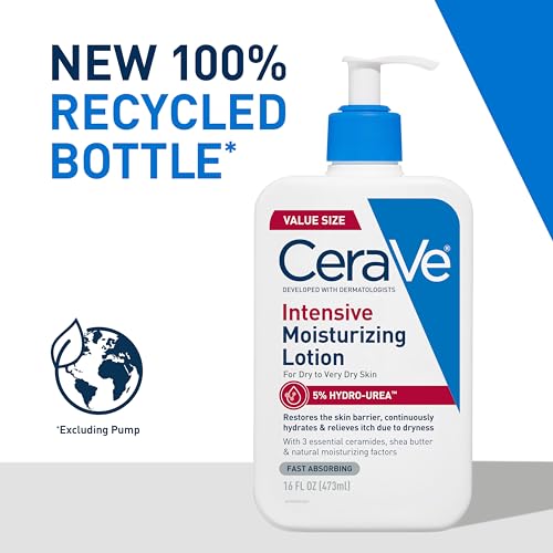 CeraVe Intensive Moisturizing Lotion 16oz | Hydro-Urea for Dry Skin