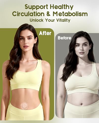 Castor Oil Patches for Belly Button, 54 Pack Disposable