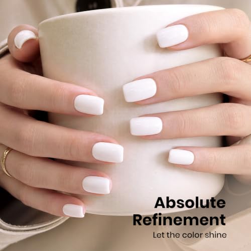 Beetles White Gel Polish 15ml - Creme White (A) French White - 219