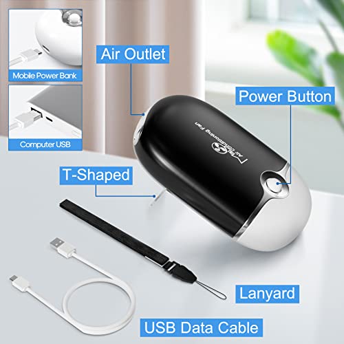 mlogiroa Eyelash Fan Kit - Portable Lash Dryer & Clean Brushes