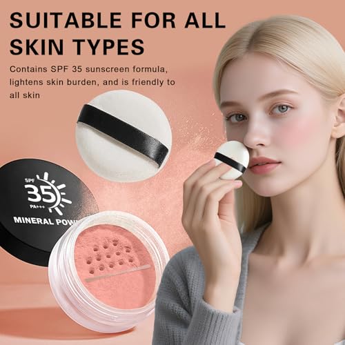 Mineral Sunscreen Blush Powder SPF 35, 0.35oz Talc-Free