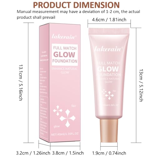 Natural Glow Illuminator Glotion - Multipurpose Hydrating Makeup Highlighter (Fair, 01)