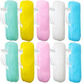 GXXMEI 20PCS Exfoliating Mesh Soap Pouch Mesh Soap Saver Bag Bubble Foam Net for Body Facial Cleaning Tool, 5 Colors