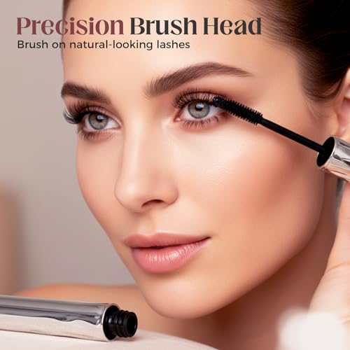 NOGCAW Waterproof Mascara for Mature Women 60+, Non-Clumping
