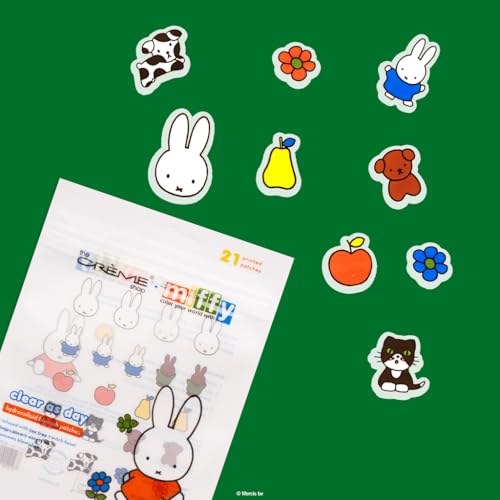 The Cr?me Shop Miffy Clear As Day! , Korean Hydrocolloid Spot Blemish Patches, Infused with Tea Tree and Witch Hazel to help conceal blemishes and absorb excess oil- (Pack Of 2)