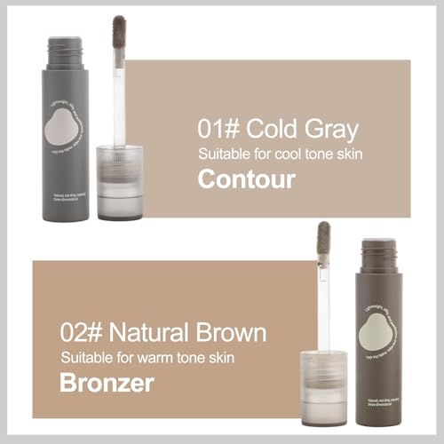 Erinde Cool Grey Liquid Contour Stick - Matte Sculpt