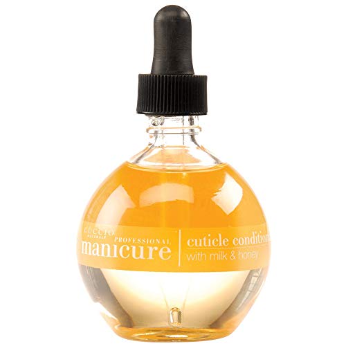 Cuccio Revitalize Cuticle Oil, Milk and Honey,Super-Penetrating - Nourish, Soothe & Moisturize 2.5 Ounce (1)