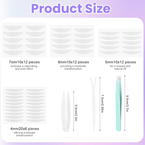 480PCS Double Eyelid Tape Set - Invisible, Waterproof Lifter Strips