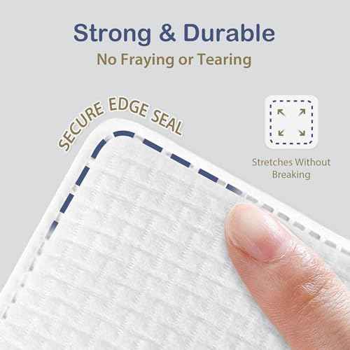 Ourmed Life Large Cotton Pads for Makeup Removal, Soft & Lint-Free Face Pads with Pressed Seam Design, Durable Makeup Remover Pads for Facial Cleansing on All Skin Types, 3x3 Inch, 120 Count
