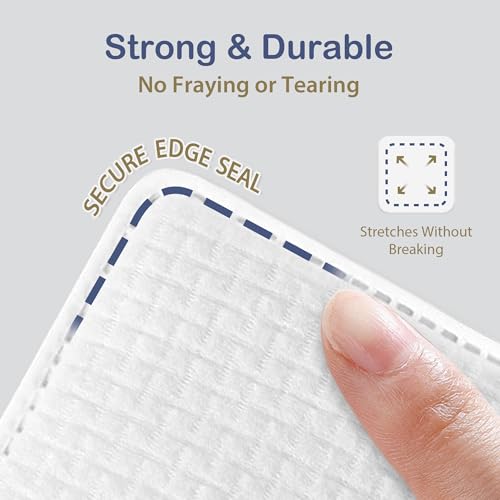 Ourmed Life Large Cotton Pads - Soft, Lint-Free 3x3 Makeup Remover Squares
