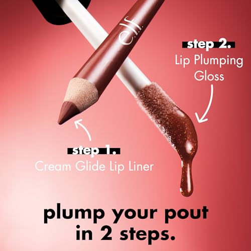 e.l.f. Lip Plumping Gloss - Pink Cosmo High-Shine
