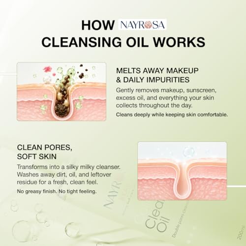 Collagen Cleansing Oil for Face - Waterproof Makeup Remover