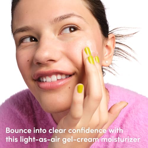 Evereden Let's Bounce Teen Face Moisturizer & Steer Clear Balancing Jelly Cleanser Pre Teen Face Wash Bundle: Clean & Vegan Skincare with Triple Green Tea Complex - Non-Drying & Non-Greasy