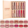12-Piece Matte Liquid Lipstick Set, Waterproof 24H Wear