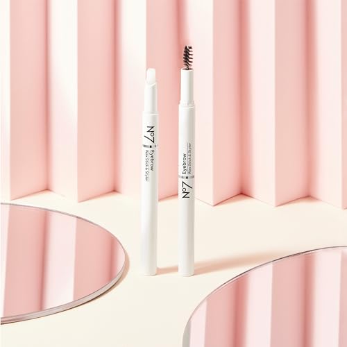 No7 Clear Eyebrow Wax Stick with Built-in Brush