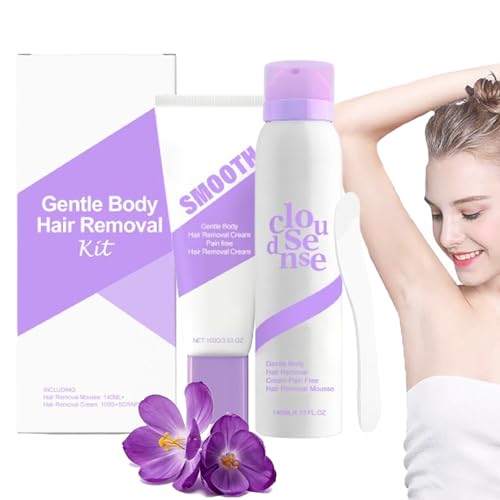 Gentle Hair Removal Spray for Sensitive Skin - 1Set