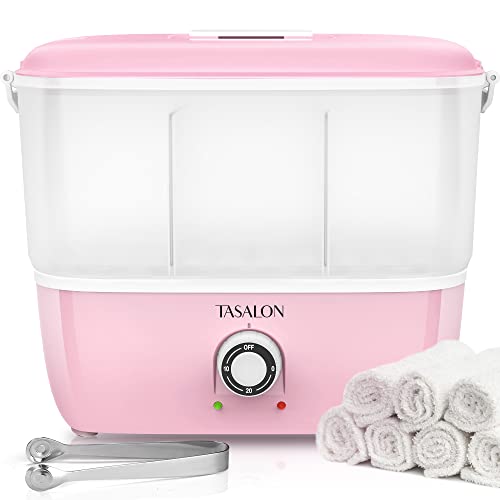 TASALON Hot Towel Steamer - 5 Minute Heat, Portable Spa Warmer