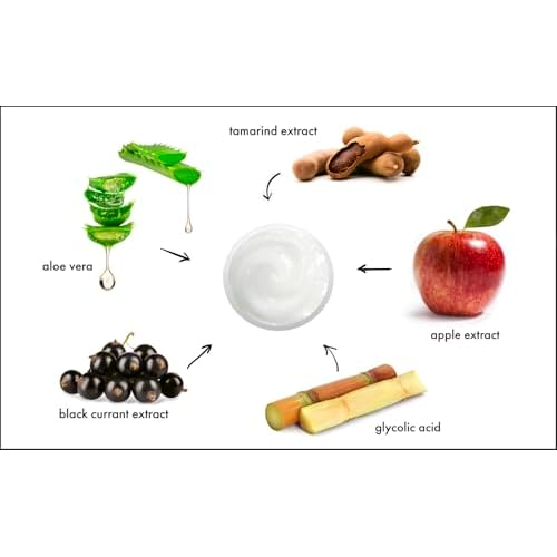 Raya Multi-Fruit Cream with AHA (G-323) | Light, Moisturizing Facial Treatment for Oily and Break-Out Skin | Helps Prevent Black-Heads, White-Heads, and Inflammation | Made with Alpha Hydroxy Acids