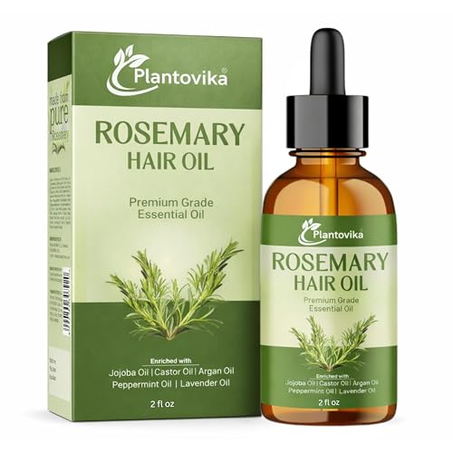 Rosemary Hair Growth Oil - 6 Plant Oils for Scalp & Strengthening