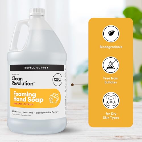 Clean Revolution Foaming Hand Soap Refill 128oz